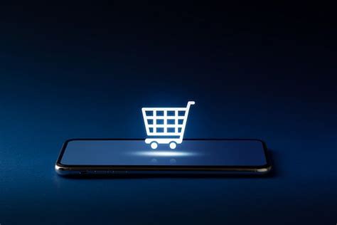 Premium Photo | Online shopping icon on smart phone for global concept in 2024 | Online shop ...