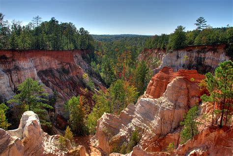 Providence Canyon State Park, Lumpkin Georgia | View On Blac… | Steve ...