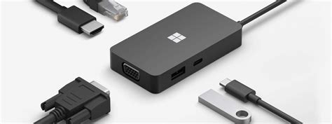 Buy the Microsoft Banff USB-C Type-C travel Hub For MIcrosoft Surface ...