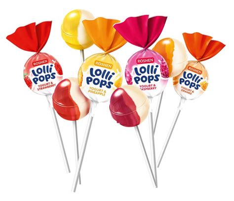 Hard Candy LolliPops Caramel with Yogurt Mix Flavors, 0.5 lb/ 226 g for ...