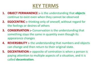 Piaget Theory of Cognitive Development Part-II | PPT | Free Download