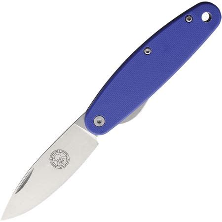 Blue Ridge Knives 6 Churp Linerlock Knife with Blue Handles - Knife Country, USA