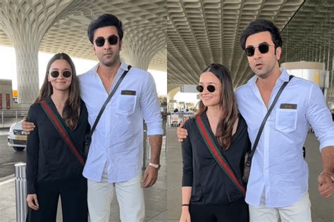 Ranbir Kapoor – Alia Bhatt's airport look has made social media go gaga ...