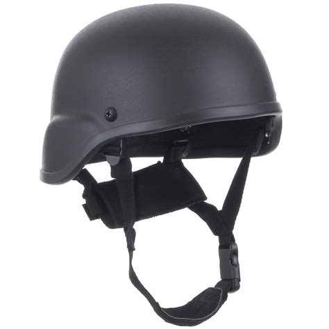 Army Tactical Combat Helmet Mich Head Protection Fiberglass Airsoft Black 5055412842989 | eBay