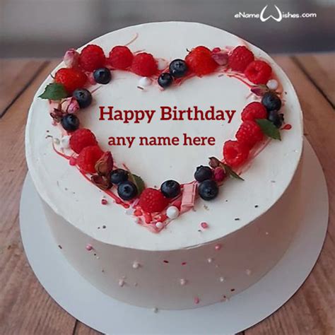 Happy Birthday Wishes Love Cake with Name - Name Birthday Cakes - Write ...