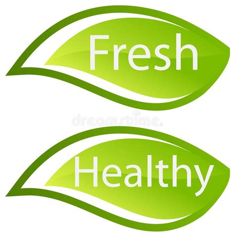 Fresh and Healthy sign/icon. On white background , #Sponsored, #sign, #Healthy, #Fresh, # ...