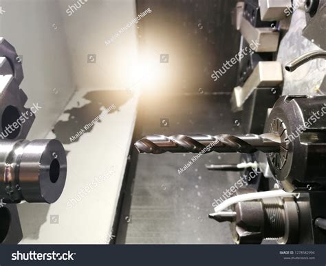 Tool Installed On Cnc Machine Operation Stock Photo 1278582994 ...