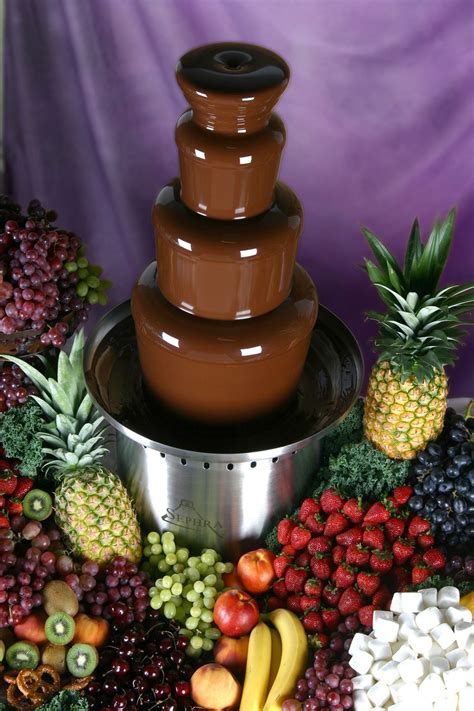 In case you needed an excuse to treat yourself. Chocolate Fountain Wedding, Chocolate Fountain ...