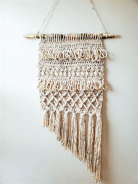 Crochet and Macrame Wall Hanging Patterns - Beautiful Dawn Designs