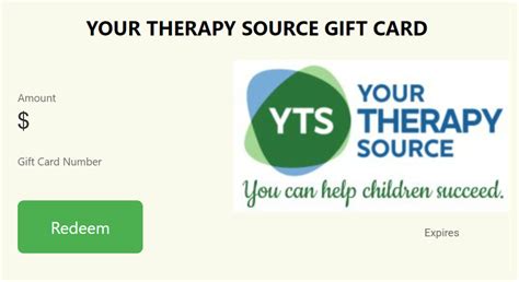 Gift Card from Your Therapy Source - Your Therapy Source