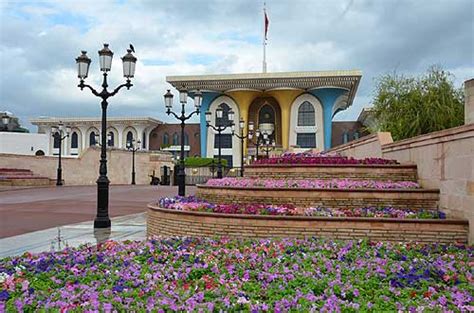 Sultan Qaboos bin Said Palace in Muscat- travel world time zones