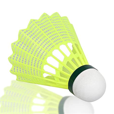 Buy Stuard Plastic Badminton Shuttle Cork Pack of 10 for Outdoor and Indoor Sports, Badminton ...