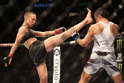 Who did Rose Namajunas first lose to in professional MMA?