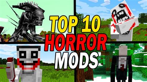 Top 10 Minecraft Horror Mods - YouTube