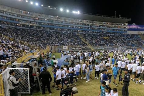 El Salvador stadium crush leaves 12 dead and 100 hospitalised - The ...