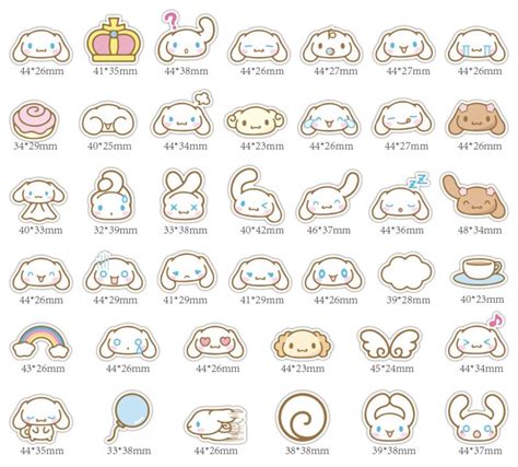 CINNAMOROLL Stickers Keroppi stickers | Etsy