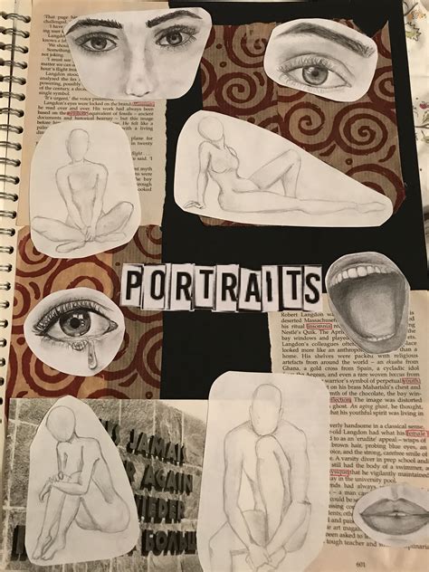 Art GCSE title page | Art diary, Art journal inspiration, Sketchbook ...