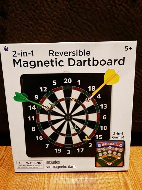 Magnetic Dartboard (reversible)