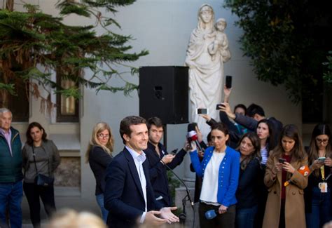 The Latest: Spain's prime minister votes in general election