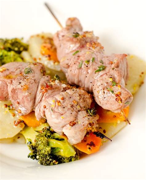 Lamb Skewers Recipe with Mustard and Honey — Eatwell101