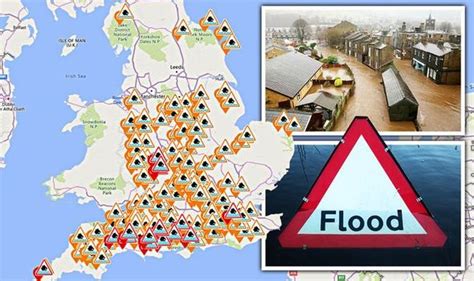 Flood map UK: The 10 places you should avoid in floods - MAPPED ...