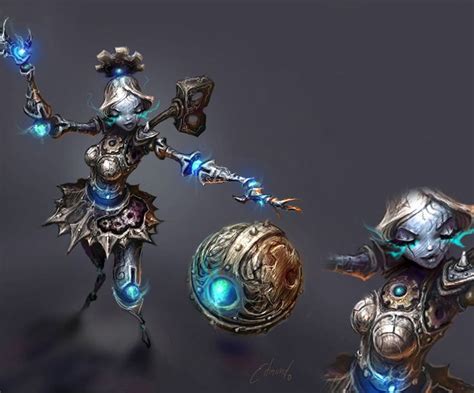 Orianna - Champions - Universe of League of Legends in 2023 | League of legends, Concept art ...