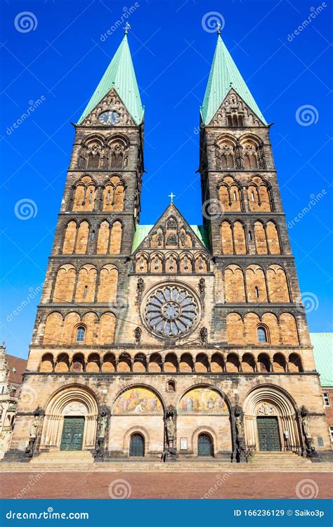 Bremen Cathedral in Bremen, Germany Stock Image - Image of kirche ...