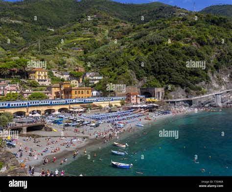 Beach of Monterosso al Mare, Italy Stock Photo - Alamy