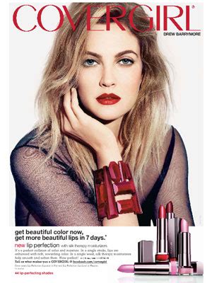 Drew Barrymore for CoverGirl - Celebrity Endorsements, Celebrity ...