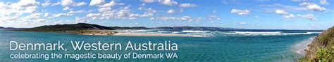 Map of Denmark, Western Australia