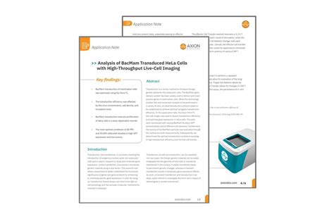 Transfection and Transduction | Axion Biosystems