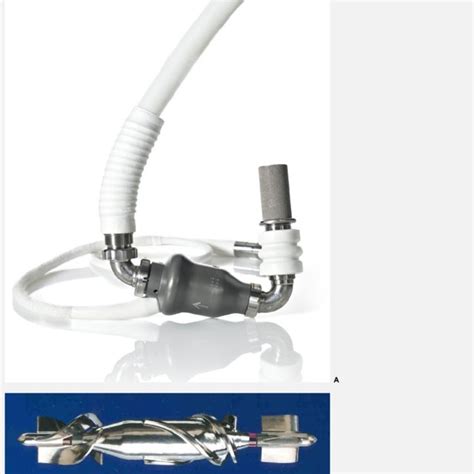 A: The HeartWare LVAD device with the tip of the device to be inserted... | Download Scientific ...