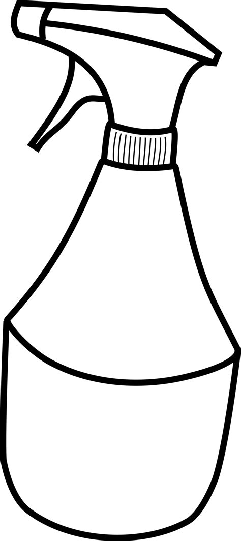 Clipart - squirt bottle