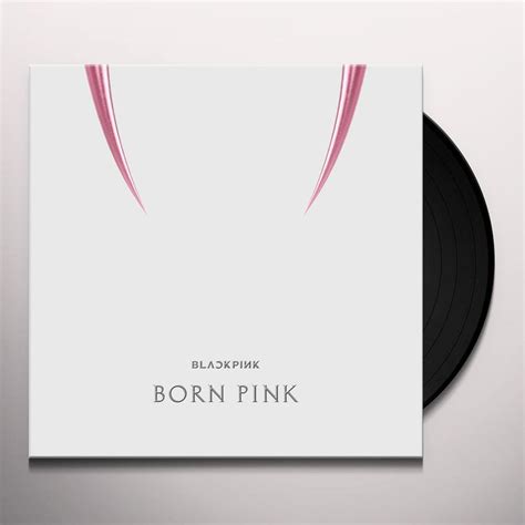 BLACKPINK BORN PINK (BLACK ICE COLOURED VINYL) Vinyl Record