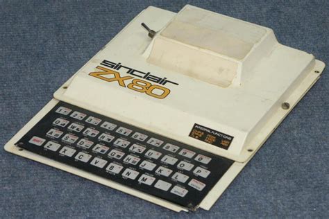 Sinclair ZX80 | Old computers, Sinclair, Computer