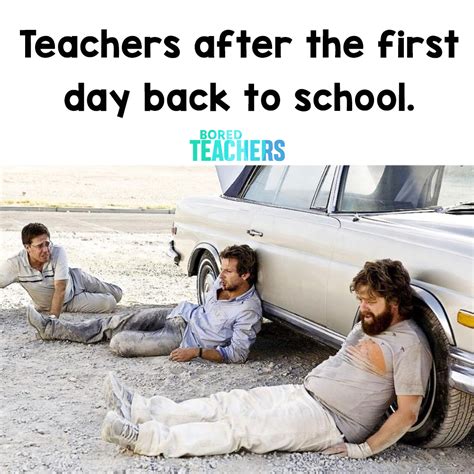 Teachers After the First Day Back to School - Bored Teachers | Funny ...