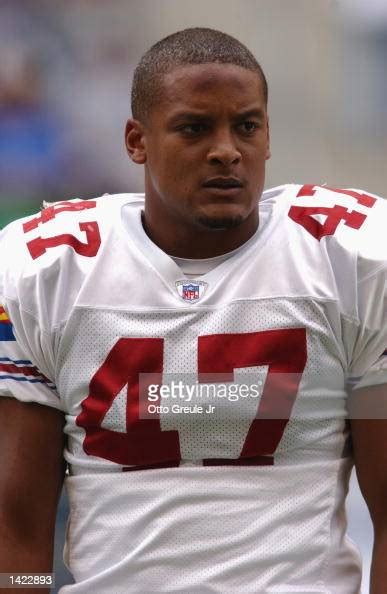 Safety Don Morgan of the Arizona Cardinals looks on during the game ...