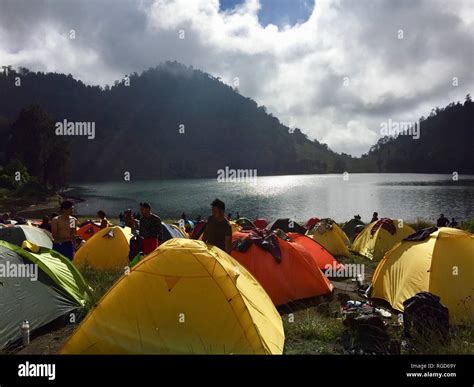 Mount Semeru Hiking Stock Photo - Alamy