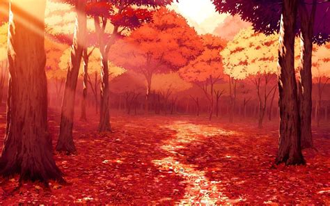 Red Tree Anime Wallpapers - Wallpaper Cave