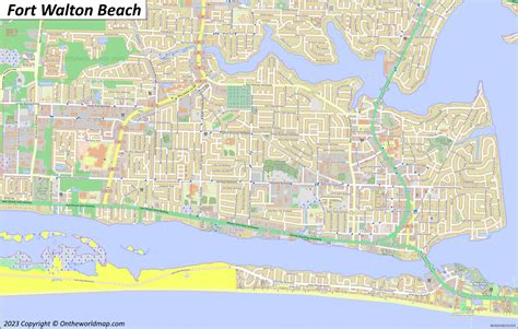 Fort Walton Beach Map | Florida, U.S. | Discover Fort Walton Beach with Detailed Maps