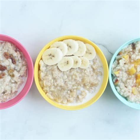 15 Healthy Oatmeal Recipes for Babies, Toddlers, and Big Kids