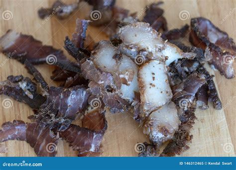 South African Biltong stock image. Image of round, dried - 146312465