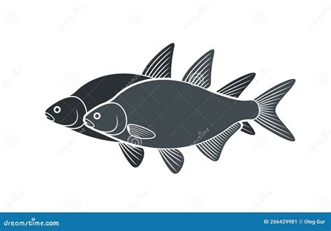 Bream Logo. Isolated Bream on White Background Stock Vector - Illustration of sign, bream: 266429981