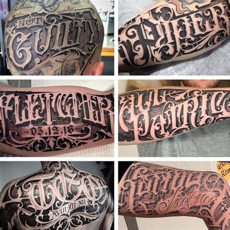 Scribomania: Sam Taylor’s Ornate Freehand Lettering | Tattoodo Chicano ...