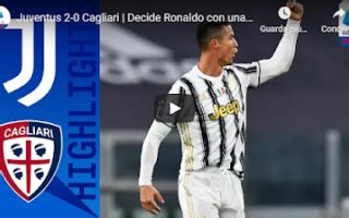 Juventus-Cagliari 2-0 | Gol e Highlights | Giornata 8 | Serie A TIM 2020/21 - VIDEO UFFICIALE ...