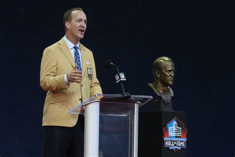 Peyton Manning’s Pro Football Hall of Fame speech closes one chapter ...