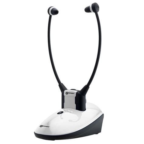 Geemarc Amplified Wireless TV Headset Listener for the Hard of Hearing :: Sports Supports ...