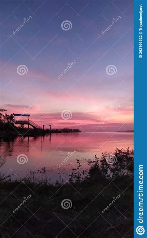 Depok Beach Lagoon stock photo. Image of indonesia, beach - 262166522