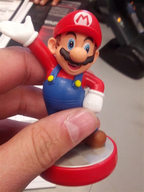 This Mario Amiibo is just a little off... : r/amiibo