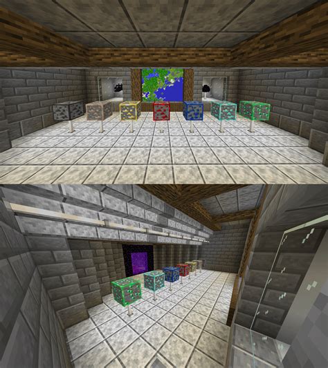 My survival trophy/map room : r/Minecraft